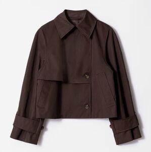 Short Trench Coat Jacket